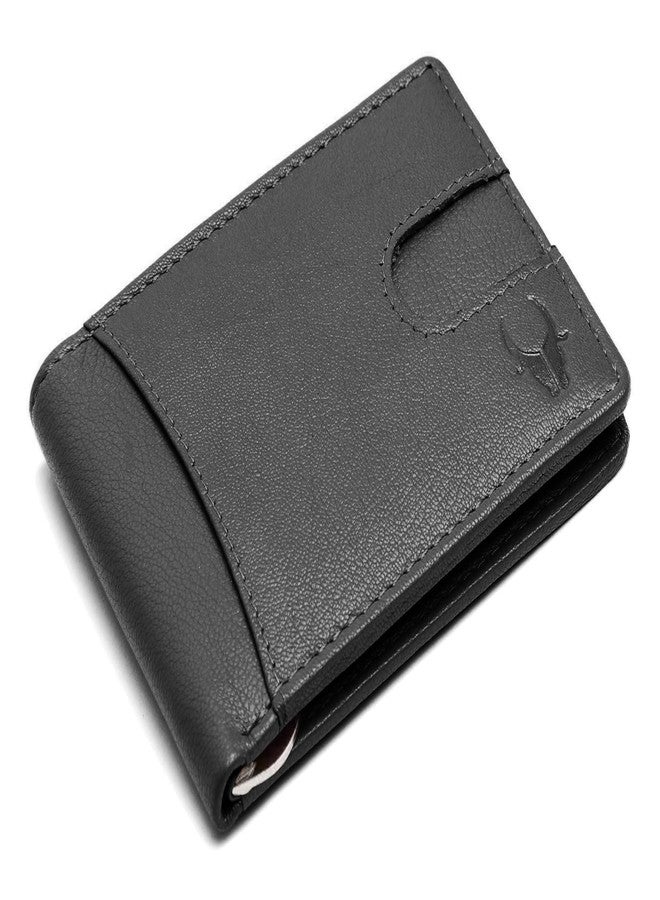 WildHorn Rfid Protected Leather Wallet For Men, Black - Image 1